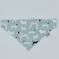 Preview: Halstuch mint mit Hunden